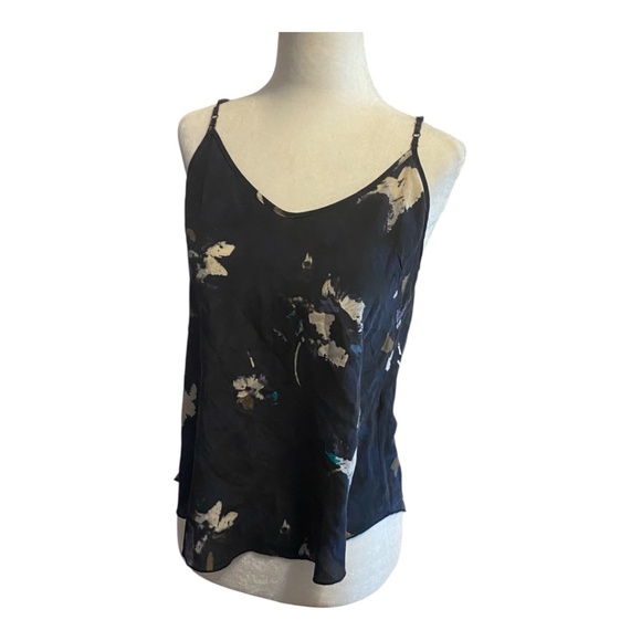 Wilfred Aritzia 100% Silk floral print camisole tank top. Sz S - Picture 3 of 15